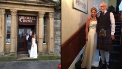 Comunidad ayuda a novia que perdió su vestido durante su viaje