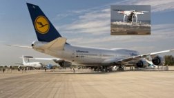 Avión de Lufthansa casi choca con un dron en Polonia