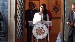 Maricarmen Marín cantó Himno Nacional en la Casa Blanca