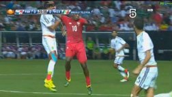 Copa de Oro 2015: Luis Tejada fue expulsado por esta agresión