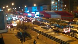 Parada Militar: caos en la Av. Brasil por armado de tribunas