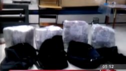 Incautan 190 kg. de cocaína en container del Puerto del Callao