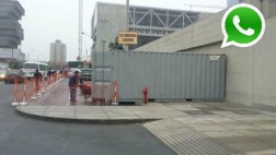 WhatsApp: constructora invade vereda en San Borja
