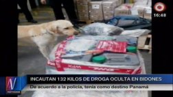 Incautan más de 130 kilos de cocaína líquida en aeropuerto