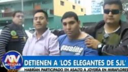 Policía desarticula banda de asaltantes 'Los elegantes de SJL'