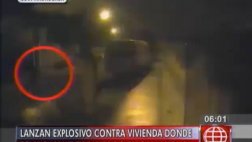 San Miguel: extorsionadores lanzan granada contra hospedaje