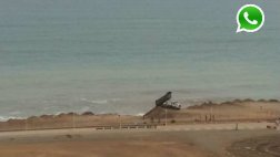 WhatsApp: siguen arrojando desmonte en la Costa Verde