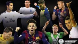 Cristiano, Messi y Neymar candidatos a mejor gol de la UEFA