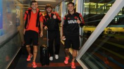 River llegó a México para jugar primera final de Libertadores