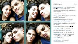 Alondra García Miró y Paolo Guerrero: su saludo por 28 de julio