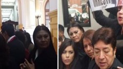 Otra acosadora de viuda de Bustíos estuvo en portátil humalista