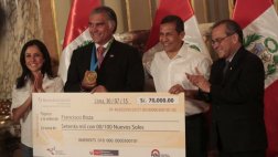 Humala a deportistas de Toronto 2015: "Nos llenan de orgullo"