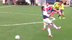 La terrible herida que provocó la patada de un jugador de Boca