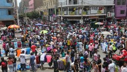 Gamarra: vendedores se amotinaron por clausura de galería