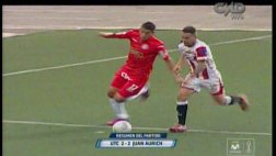 Aurich igualó agónicamente 2-2 contra UTC en Cajamarca