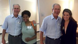 Bush se presentó para ser jurado en Dallas, pero no lo escogen