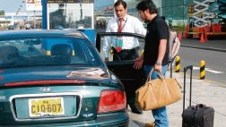 Taxi Green volvió a operar en aeropuerto tras asalto a pasajero