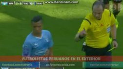Yotún fue expulsado en la victoria del Malmö 2-1 ante Göteborg