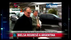 Marcelo Bielsa regresó a Argentina tras renuncia al Marsella