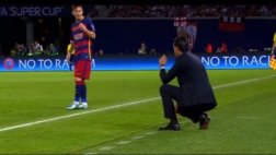 Lionel Messi y sus reclamos a Unai Emery en partido (VIDEO)
