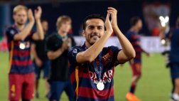 Mascherano alaba a Pedro: "Dios le ha dado una varita mágica"
