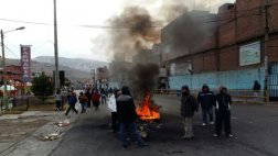La Oroya: bloqueo en Carretera Central se agrava