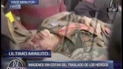 VIDEO: así fue el traslado de heridos tras caída de avioneta