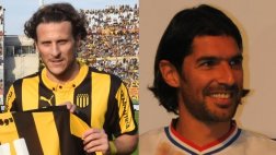 Diego Forlán y Sebastián Abreu: la atracción de torneo uruguayo