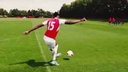 Arsenal y el show de las 'rabonas' (VIDEO)