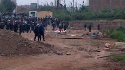 El Agustino: personal de UDEX inspecciona zona de explosión