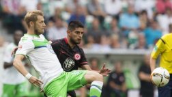Con Zambrano, Eintracht cayó 2-1 con Wolfsburgo por Bundesliga