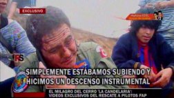 VIDEO: primeras imágenes del rescate tras caída de avioneta
