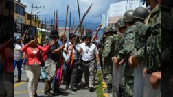 Ecuador: Protesta contra Rafael Correa deja 17 heridos