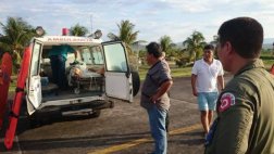 Trasladan a Lima a rondero herido por criminales en San Martín