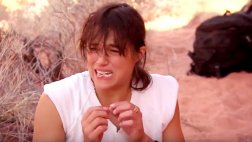 Michelle Rodríguez tomó su orina y comió ratón para sobrevivir
