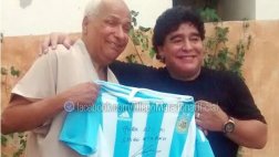 Maradona se reencontró con árbitro que no vio la ‘Mano de Dios’