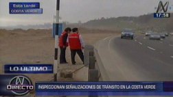 Costa Verde: mala señalización y otras fallas según Contraloría
