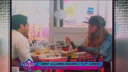 Alejandra Baigorria y Guty Carrera sí salieron juntos (VIDEO)