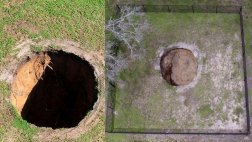 Florida: Se reabre socavón que se tragó a un hombre hace 2 años