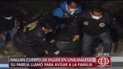 Feminicidio en Ate: pareja avisó dónde dejó maleta con cadáver