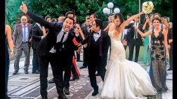 Roy Gates asistió a boda de los Sánchez Paredes en Italia