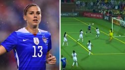 Alex Morgan: ¿viste su gol definiendo con el pecho? (VIDEO)