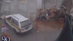 Chofer ebrio chocó contra ocho autos y un árbol en La Victoria