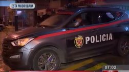 Los Olivos: balacera deja policía herido y delincuente muerto