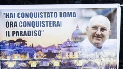 El lujoso funeral de un capo italiano al ritmo de "El Padrino"