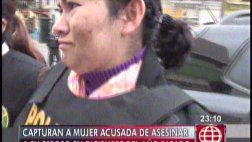 Lanzan huevos y sillao a mujer acusada de asesinar a esposo