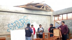 Andahuaylas: colegio quedó sin techo tras fuertes vientos