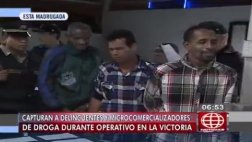 La Victoria: se desarticuló tres bandas en operativo nocturno