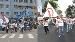 Universitario vs Cristal: hinchas protagonizan gresca en Rímac