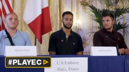Héroes del tren en Francia: "Estábamos listos para atacar"